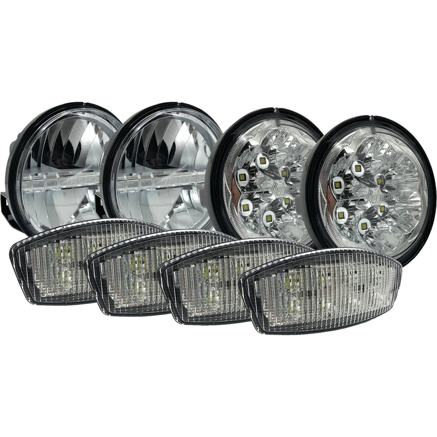 Tiger Lights M6 Series Light Kit for Kubota Tractors (Stens KUBOTAKIT-4)
