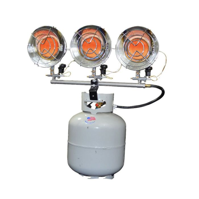 Mr. Heater Triple Tank Top Heater, 45,000 BTU (MH45T)