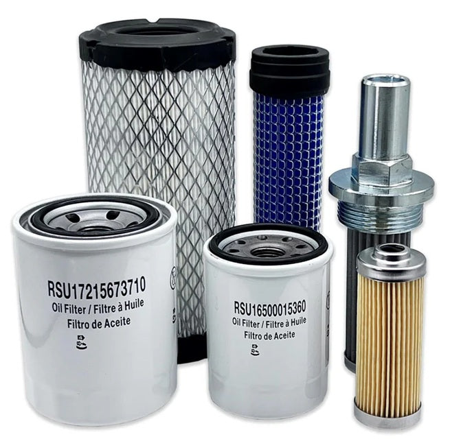HERO® Maintenance Filter Kit For Yanmar SV08 Excavator (MSU-YAN-0004)