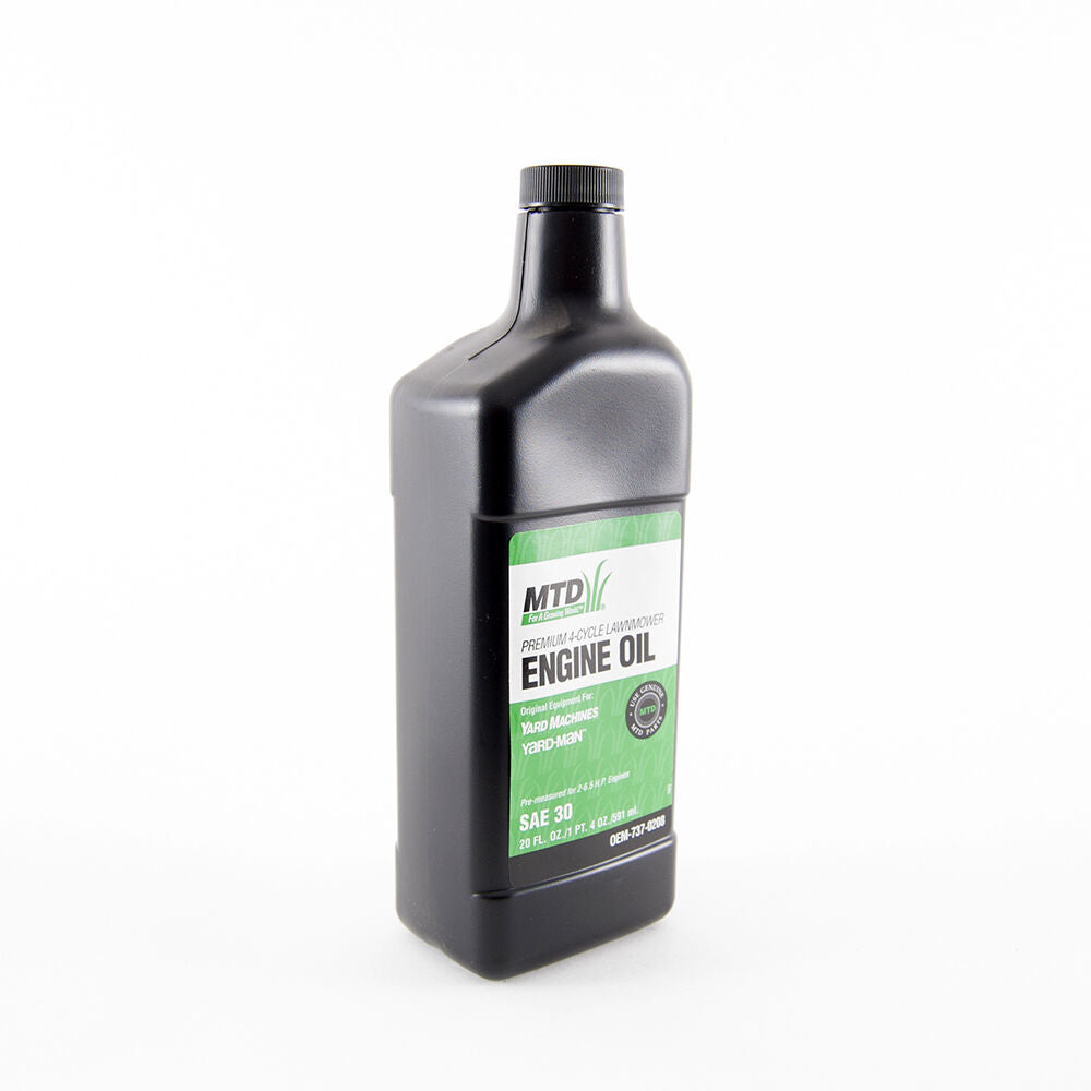 MTD Walk Behind Mower SAE 30 Engine Oil - 20 oz - OEM-737-0208