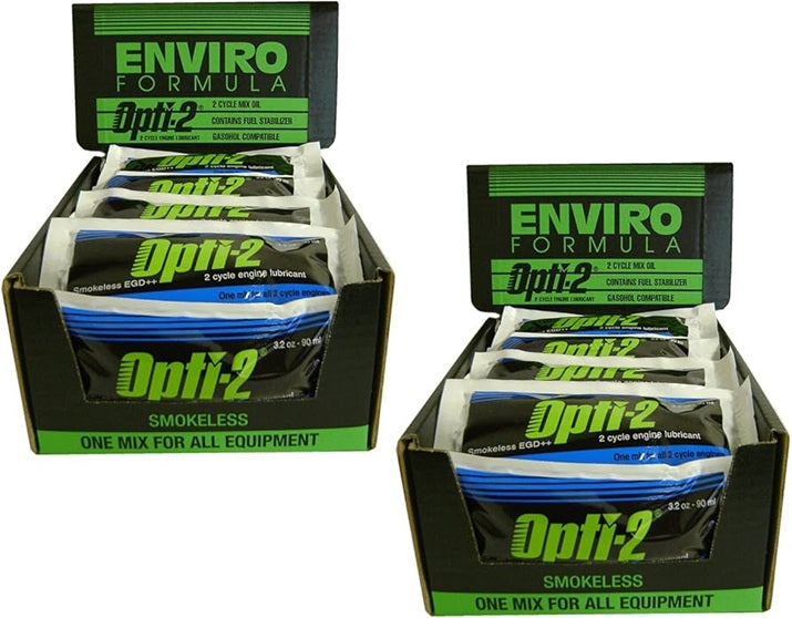 Opti-2 2.5 Gallon Mix Pouches 2-Cycle Engine Lubricant A Case of 56 (20056)