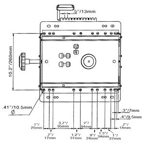 Wide Base Mechanical Seat Suspension (SSM200)