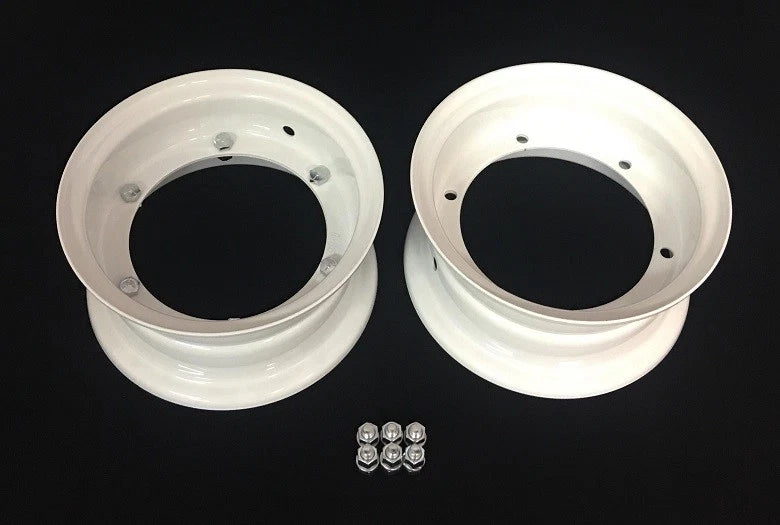 Gravely 8" Split Rims 2 Pair (4 Halves) 12673 12674 for 2 Wheel Model L 500 5000