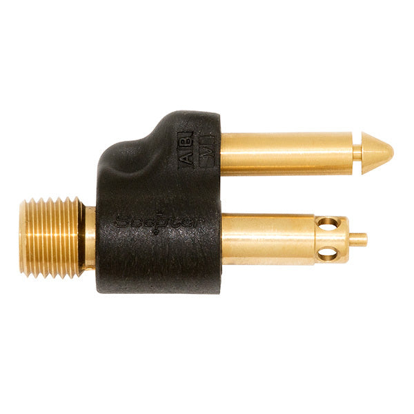 Scepter Mercury Male Tank Fitting 1/4" NPT Brass (05837)