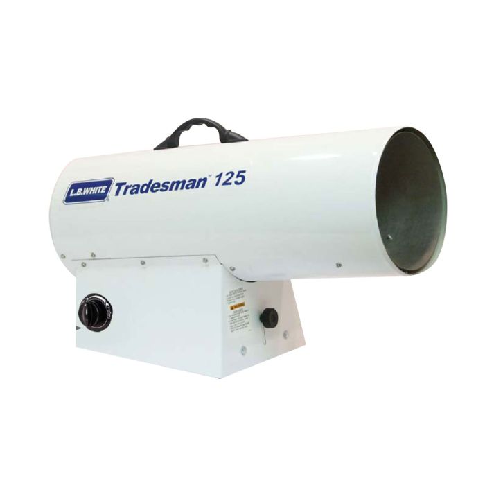 L.B. White 70-125,000 BTU Propane Heater (TRADESMAN 125)