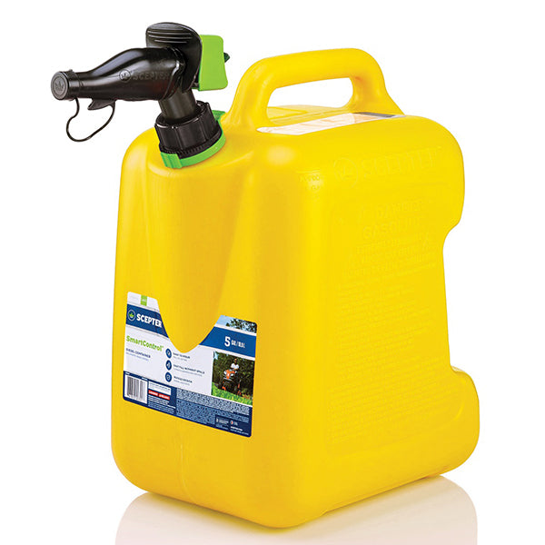 Scepter 5 Gallon Smartcontrol Yellow Diesel Can With Rear Handle (FSCD552)