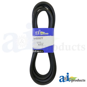 5/8" X 199.125" Double Angle Polyester Cord Deck Belt for Hustler Mower (025577)