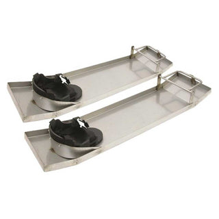 Marshalltown QLT Knee Boards Stainless Steel Includes Knee Pads (KB230)