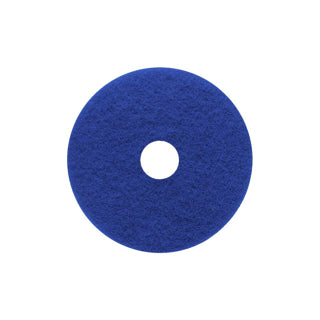 Virginia Abrasives Blue Scrubber 15" X 1" Thick Pads Box of 5 (416-50151)
