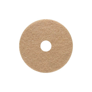 Virginia Abrasives Tan Buffer 15" X 1" Thick Pads Box of 5 (416-50156)