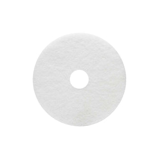 Virginia Abrasives White Polish 16" X 1" Thick Pads Box of 5 (416-50167)