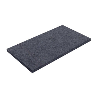 Virginia Abrasives Black Strip 12" X 18" X 1" Thick Pads Box of 5 (416-54184)