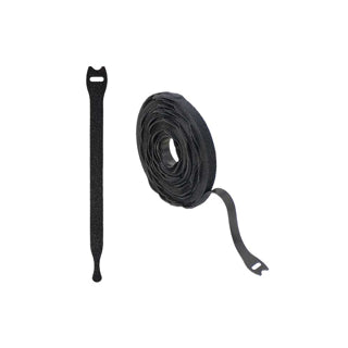 Wrap-It Cable Tie Roll 8" X 1/2" Pack of 25 (425-CTR-8BL)