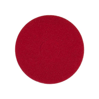 Norton Round Floor Pad 17" Red Super Scrub Pack of 5 (07660700717)