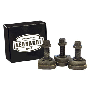 Set of 3 Leonardi Black Stump Grinder Tooth Set for Black Soil Conditions 786403