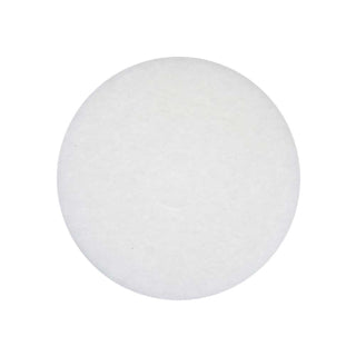 Norton Round Floor Pad 17" White Super Gloss Pack of 5 (66261054209)