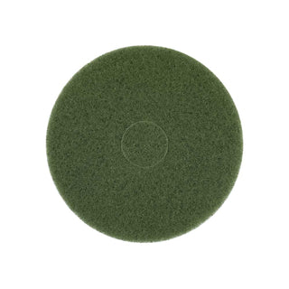 Norton Round Floor Pad 17" Green Super Scrub Pack of 5 (66261054261)