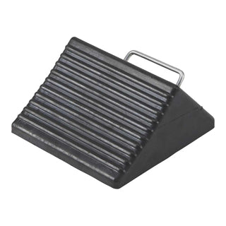 Ironton Nylon Reinforced Rubber Wheel Chock with Handle (29374)