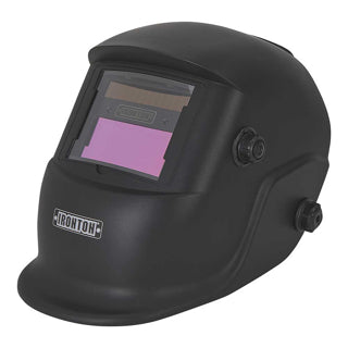 Ironton Auto Darkening Welding Helmet W/ Grind Mode LG Blk (113643)