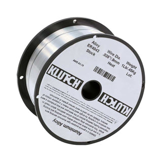 Klutch Er4043 Aluminum Mig Welding Wire 1-Ib Spool, Size 0.035-In. (5018082)