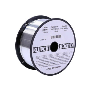 Klutch Er4043 Aluminum Mig Welding Wire 1-Ib Spool, Size 0.030-In. (5018091)