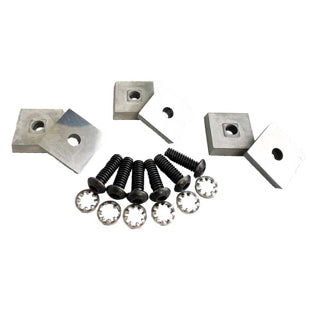 Virginia Abrasives Tapered Carbide Scraper Replacements Box of 6 (421-80002)
