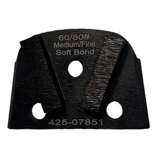 Virginia Abrasives Double Cuboid Soft Bond Black Box of 3 (425-07851)