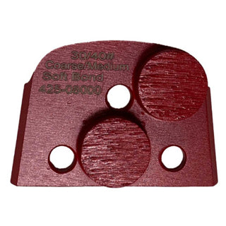 Virginia Abrasives Double Dot Soft Bond Red Box of 3 (425-08000)