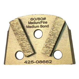 Virginia Abrasives Double Cuboid Medium Bond Gold Box of 3 (425-08662)