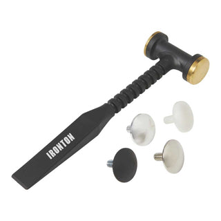 Ironton Multi-Function Mini Plastic Hammer Set Replaceable Tips (101492)