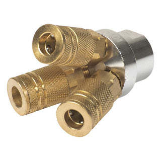 Klutch 3-Way Quick-Connect Air Splitter (48557)