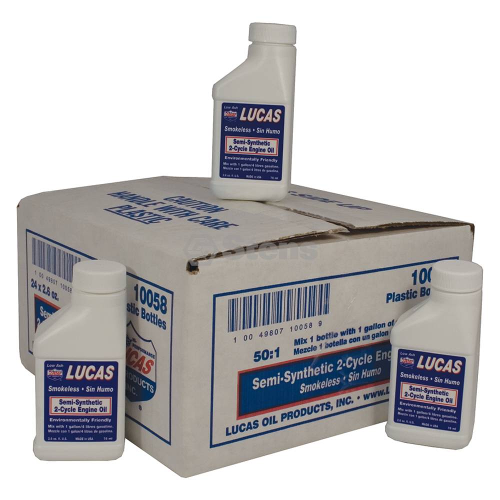 2-Cycle Oil Semi-Synthetic, 24 Bottles/2.6 Oz (Stens 051-511)