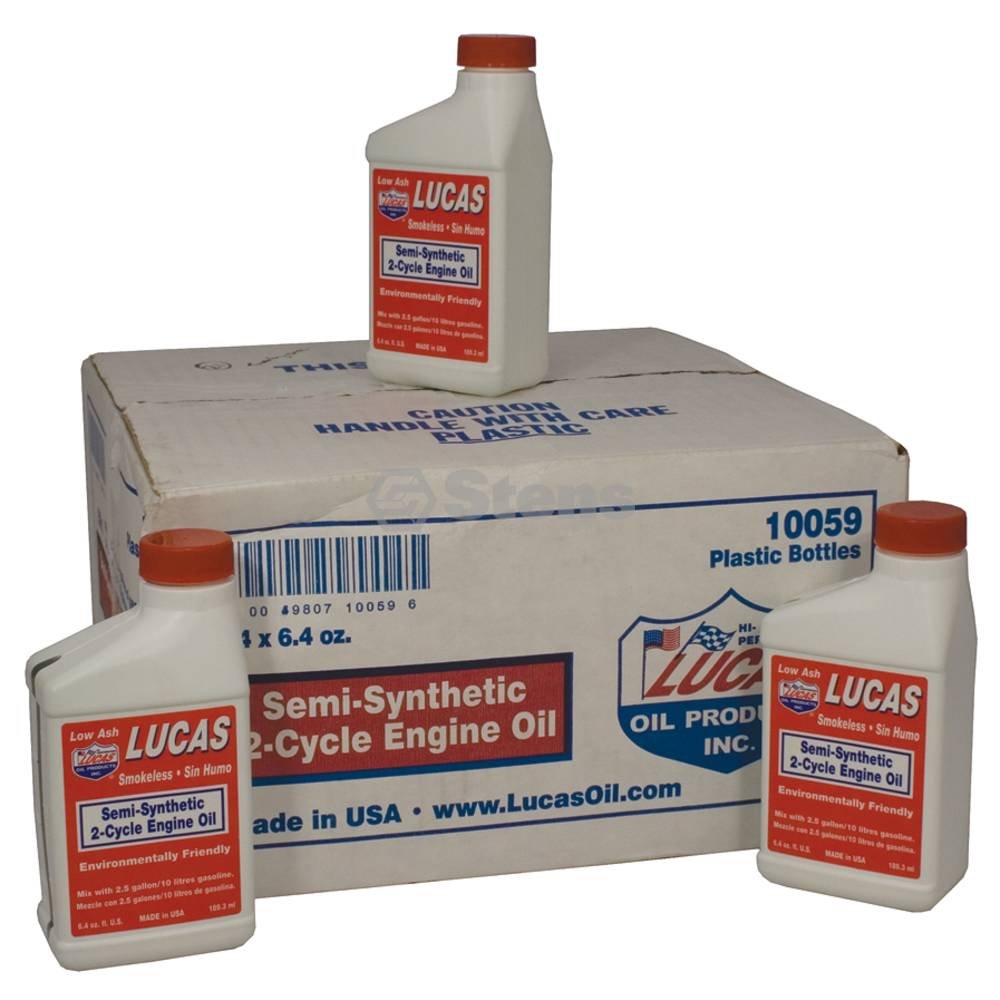 2-Cycle Oil Semi-Synthetic, 24 Bottles/6.4 Oz (Stens 051-515)