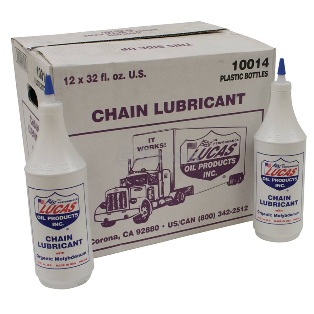 Chain Lubricant Case of 12 1 Quart Bottles (Stens 051-768)