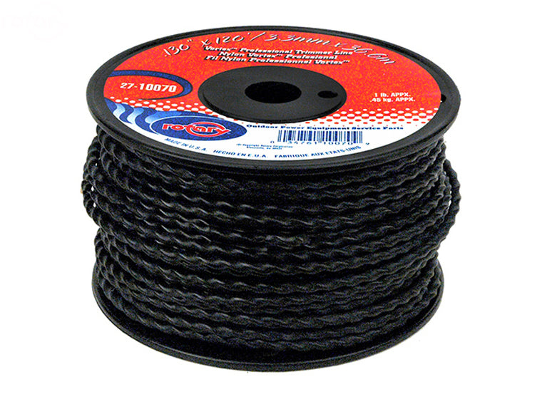Trimmer Line Vortex.130X120' Small Spool Rotary (10070)