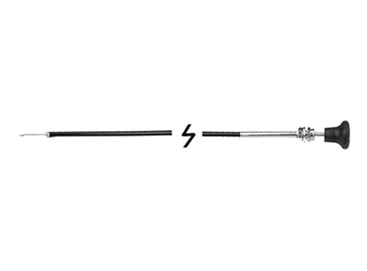 Choke Control Cable 35" Rotary (10748)
