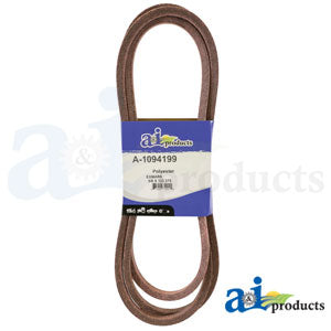 5/8" x 123.375" Wrapped Polyester Cord Mower Drive Belt for Exmark Zero Turn (1094199)