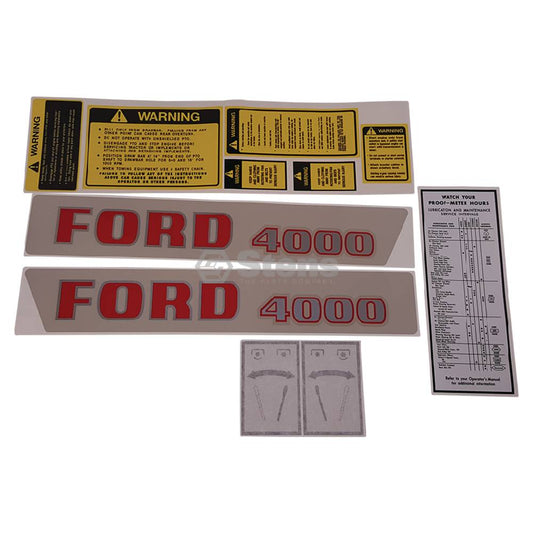 Decal Set for Ford/New Holland DKFD4000A (1115-1543)