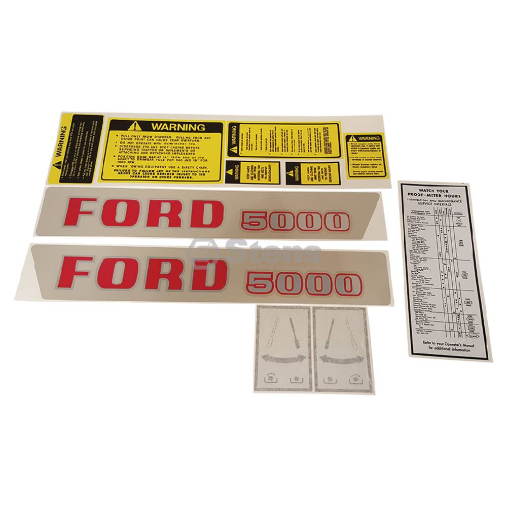 Decal Set for Ford/New Holland DKFD5000A (1115-1553)