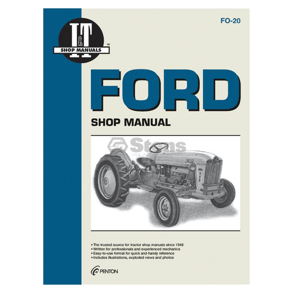 Shop Manual for Ford/New Holland ITFO20 (1115-2228)