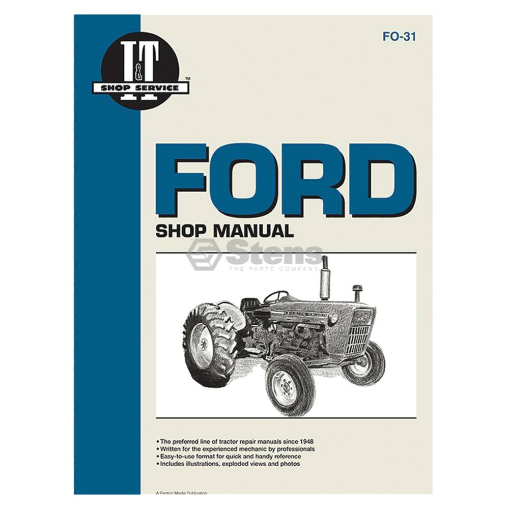 Shop Manual for Ford/New Holland FO31 (1115-2229)