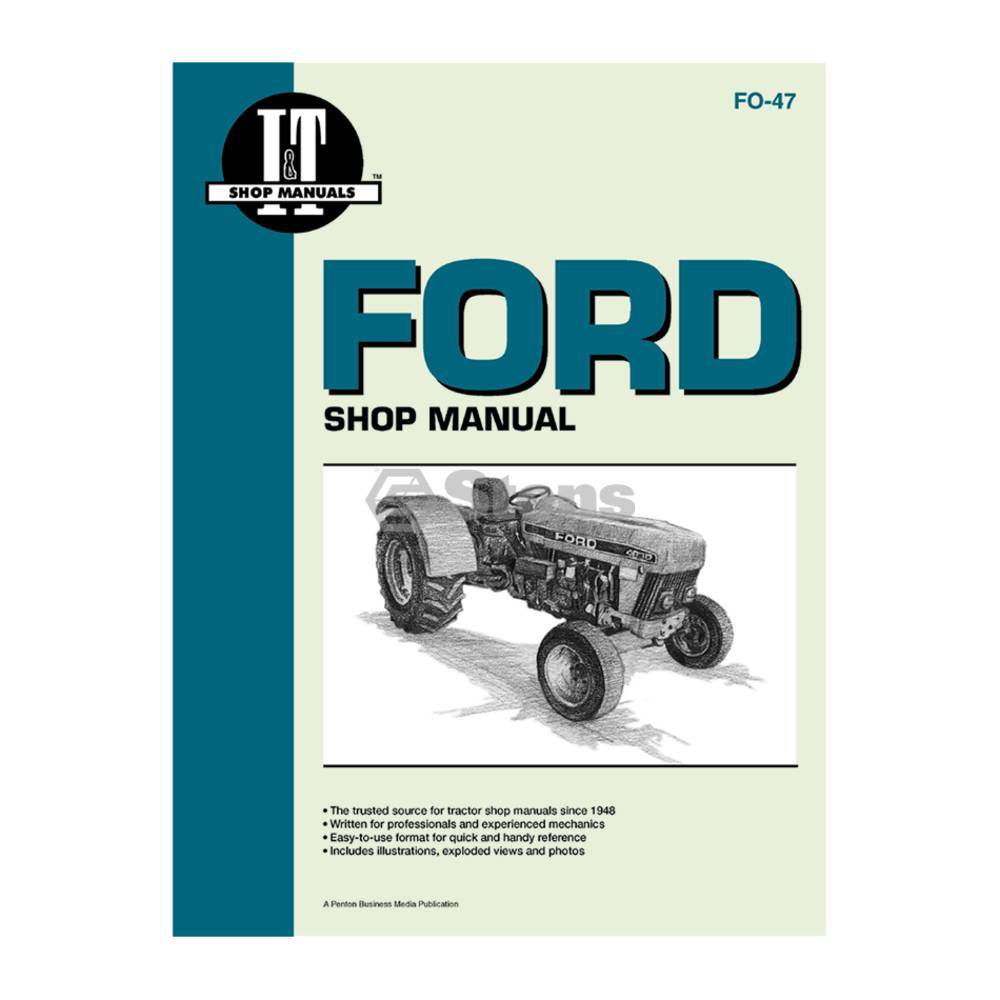 Shop Manual for Ford/New Holland ITFO47 (1115-2234)