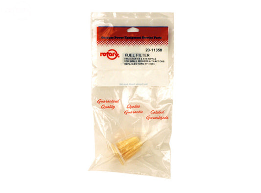 Pack of 5 Fuel Filters 1/4 & 5/16" Toro 71-5960 Rotary (11358)