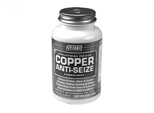 Copper Anti-Seize Brush Top 8 Oz Bottle Rotary (11462)