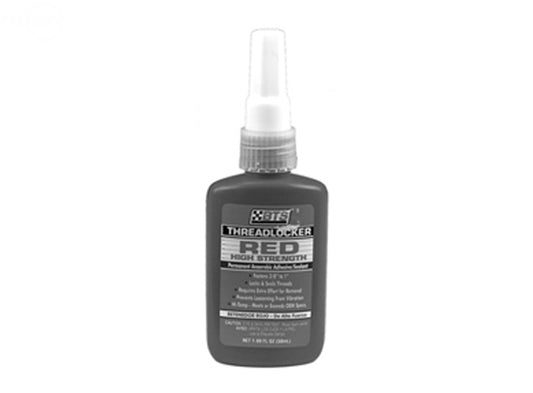Threadlocker Red 1.69 Oz Bottle. 50 Ml Rotary (11463)