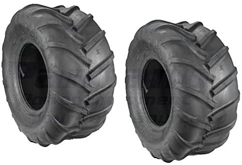 Set of Two of Tires Bar Tread 22X1100X10 (22X11.00X10) 4 Ply (Rotary 11563)