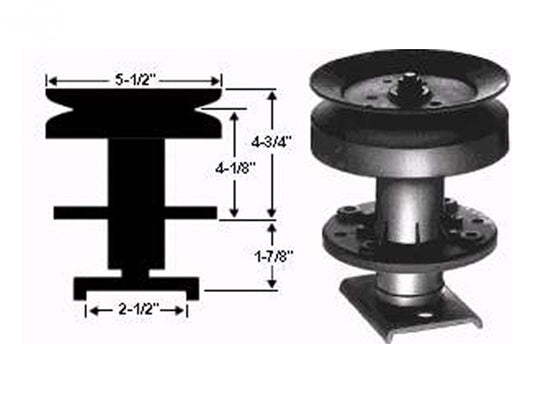 Quill Assembly For Sears Rotary (1171)