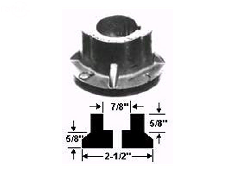 Blade Adaptor 7/8" (Hub Only) Rotary (1174)