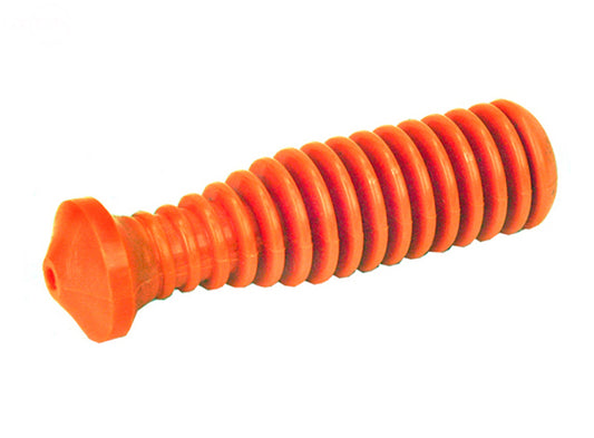 File Handle Medium Ribbed Orange Rotary (12059)