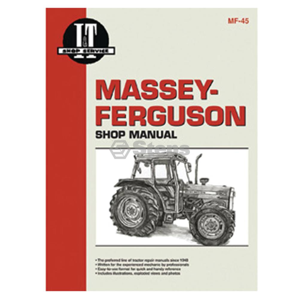 Shop Manual for Massey Ferguson ITMF45 (1215-1010)